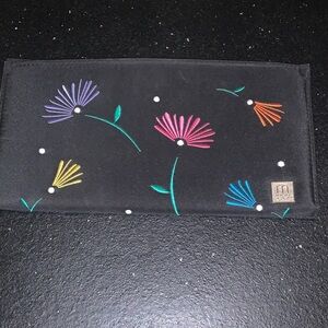 Miche classic shell black with Embroidery flowers